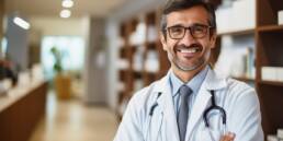 Quality and Accessibility of Healthcare in Portugal 30 Smiling doctor in Portugal