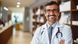 Quality and Accessibility of Healthcare in Portugal 25 Smiling doctor in Portugal