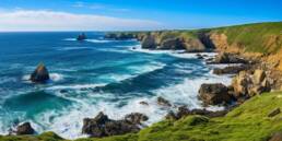 Breathtaking Nature in Portugal: A Hidden Iberian Gem 20 Spectacular view of the Atlantic Ocean's coastline in Portugal