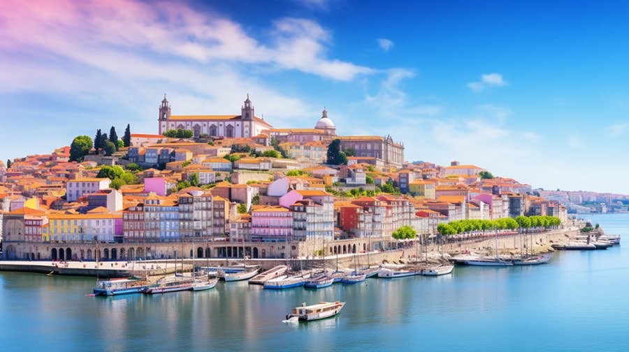 Panoramic view of Portugal and the Atlantic Ocean, epitomizing the beauty of Portugal Travel Locations