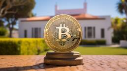 What's the Portugal Crypto Tax like? 18 Bitcoin icon displayed over the traditional Portuguese home, symbolizing Portugal Crypto Tax