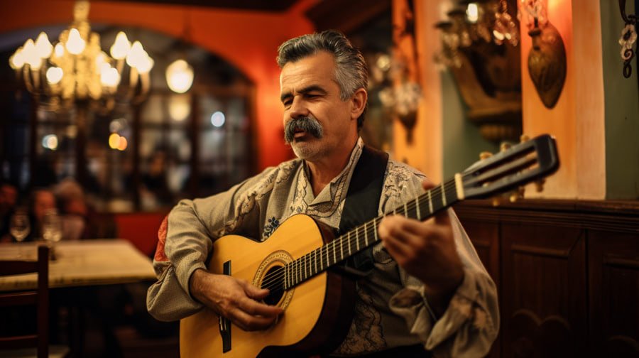 Highlights of Portugal's Vibrant Nightlife and Entertainment Scene 2 A traditional Fado music performance, an iconic form of entertainment in Portugal