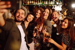 Highlights of Portugal's Vibrant Nightlife and Entertainment Scene 13 An energetic party at a Lisbon club, epitomizing the city's entertainment scene