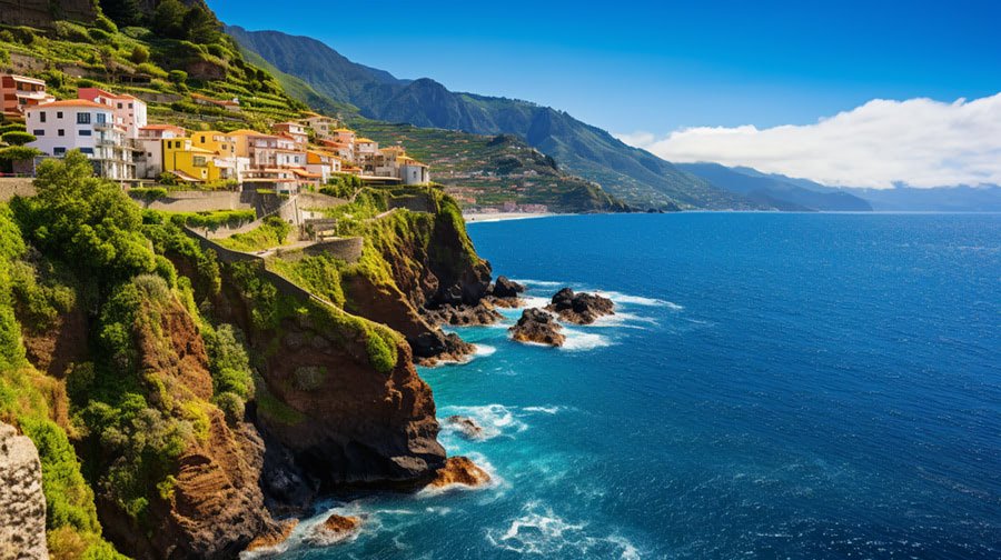 Madeira's lush landscape, a renowned Portugal Travel Location