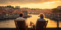 How unique is the Portuguese lifestyle? 24 Riverside view in Portugal encapsulating the Portuguese Lifestyle