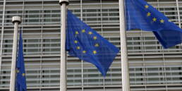 Portugal House Prices Surge by 8.7%: Detailed Eurozone Q2 Analysis 2 EU flags representing Portugal's position in the European Union