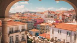 End of NHR Tax in 2024: Portugal’s Significant Tax Change 1 Scenic view of a Portuguese town after the end of NHR tax changes